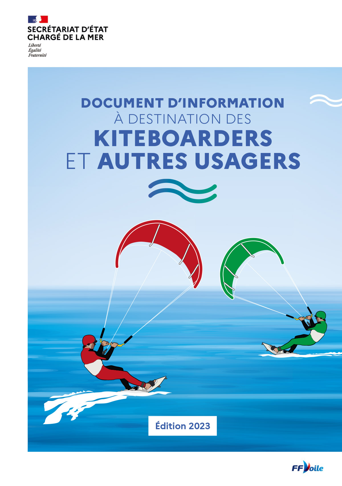 Ce guide présente les règles de base à connaître pour pratiquer le kite en toute sécurité et dans le respect des autres usagers.