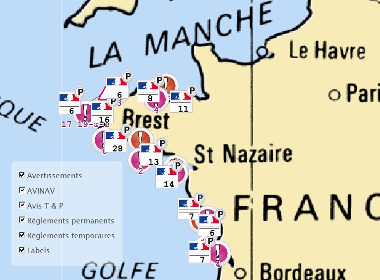 Accès à la plateforme nationale de l’information nautique officielle (PING)